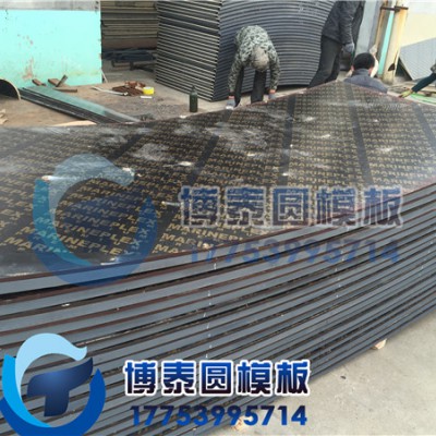 杭州圆柱木模板厂家，弧形模板供应，货到付款，厂家直销